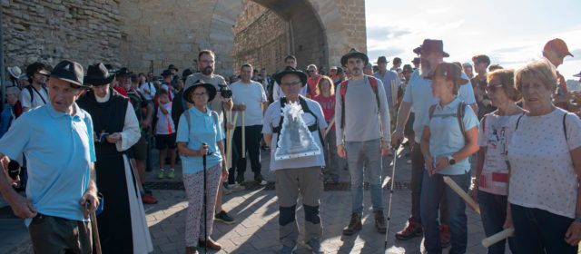 Morella ix a buscar a la Mare de Déu de Vallivana en la Rogativa del 55 Sexenni