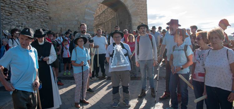 Morella ix a buscar a la Mare de Déu de Vallivana en la Rogativa del 55 Sexenni
