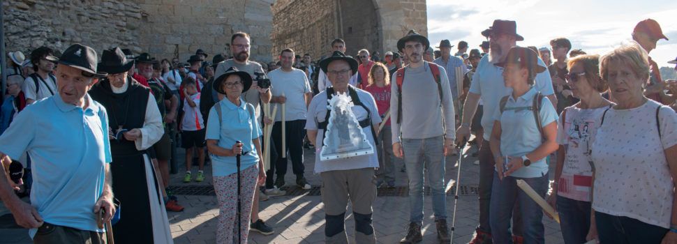 Morella ix a buscar a la Mare de Déu de Vallivana en la Rogativa del 55 Sexenni