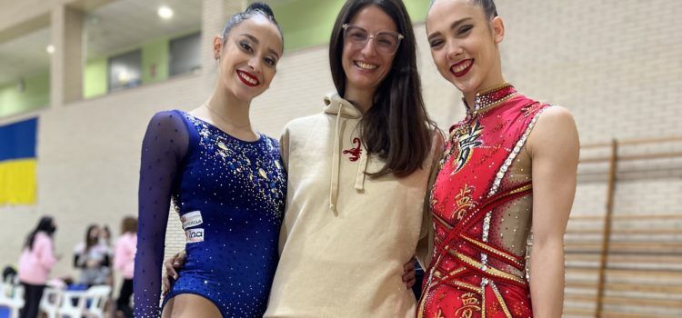 Polina Berezina y Alba Bautista (Club Mabel de Benicarló), las únicas representantes de la gimnasia rítmica individual española en las Olimpiadas