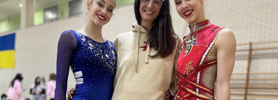 Polina Berezina y Alba Bautista (Club Mabel de Benicarló), las únicas representantes de la gimnasia rítmica individual española en las Olimpiadas