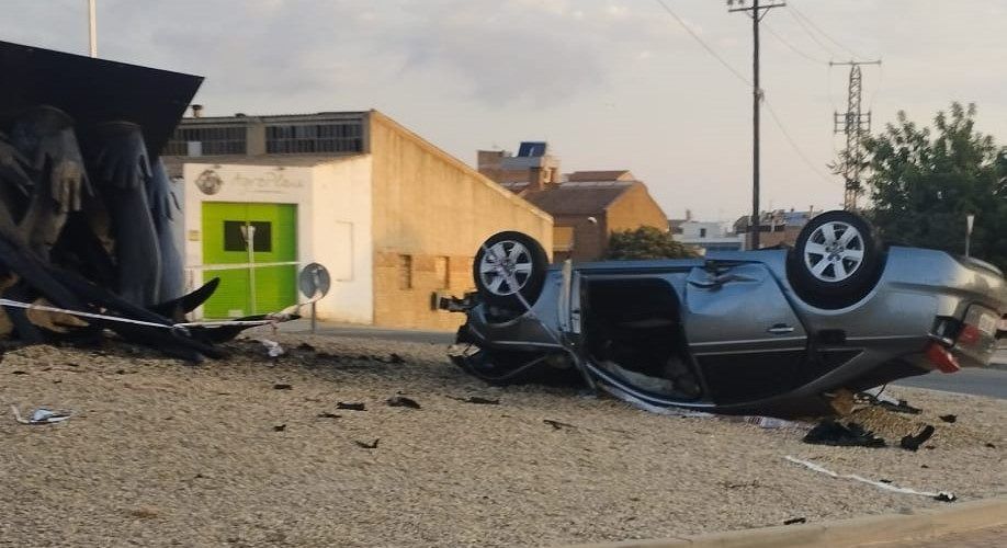 Accident a Santa Bàrbara
