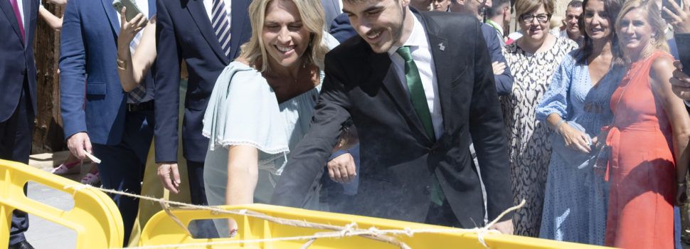 La Diputació de Castelló corona amb una mascletà la impactant dansa dels Torners de Morella