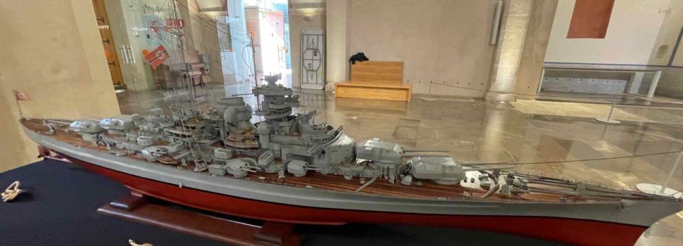 Exposición de maquetas navales en el Mucbe