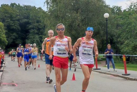 Miguel Ángel Carvajal, de Càlig, aconsegueix tres medalles d’or en el World Masters Athletics