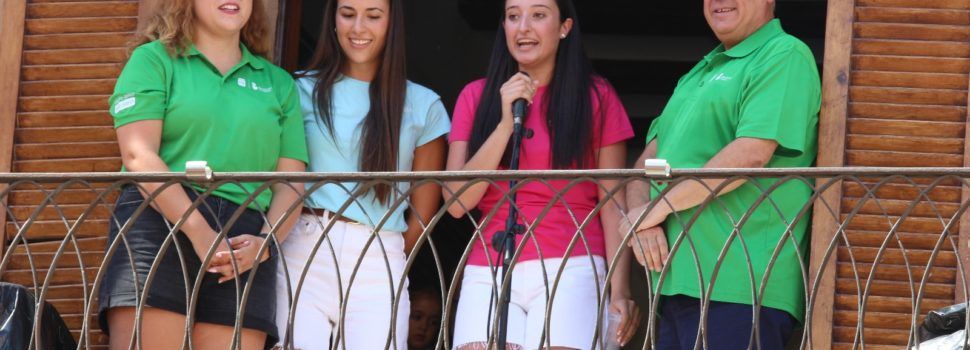 La crida abre las fiestas patronales de Benicarló con la reina Claudia Artigas