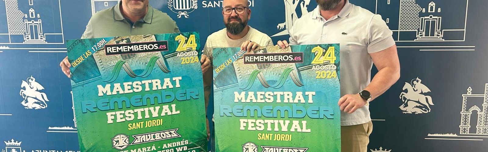 Sant Jordi se convierte en la capital provincial de la música este sábado con el Maestrat Remember Festival