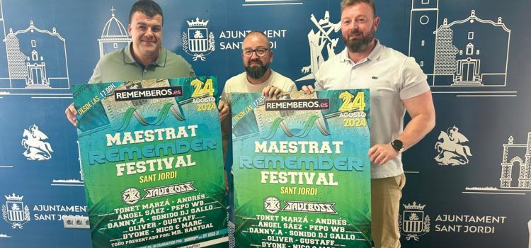 Sant Jordi se convierte en la capital provincial de la música este sábado con el Maestrat Remember Festival