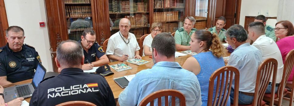La Junta de Seguretat de Benicarló es reuneix per a coordinar el dispositiu per a les Festes
