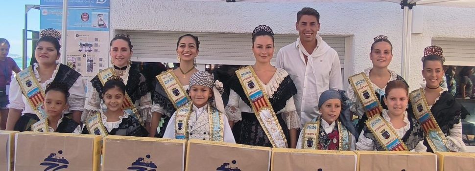 Peñíscola reparte dulces típicos y moscatel a sus turistas en las Fiestas Patronales