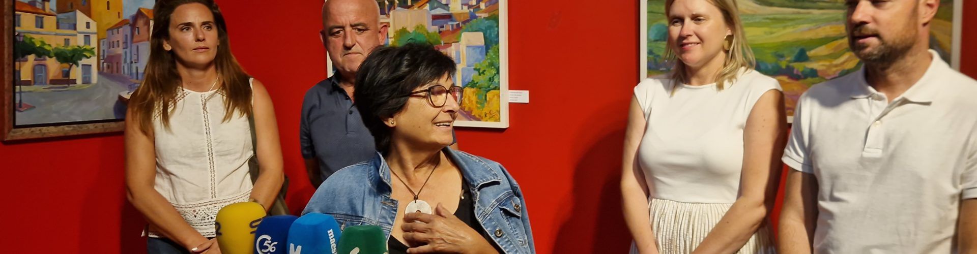 Inauguració de l’exposició pictòrica de Rosa Ferrer Marqués