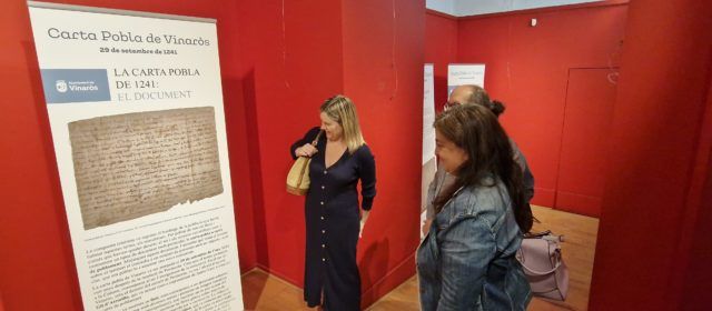 Inauguració de l’exposició de la Carta de Poblament