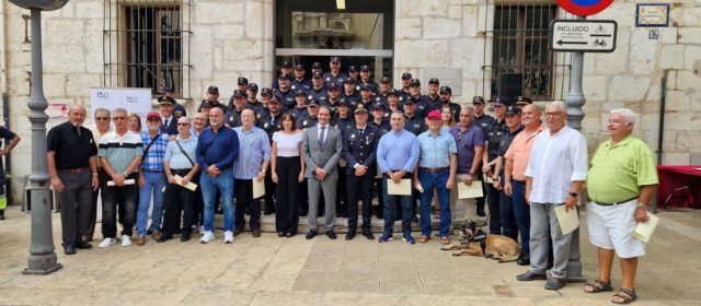 La Policia Local de Vinaròs celebra el seu patró, amb formació i lliurament de distincions