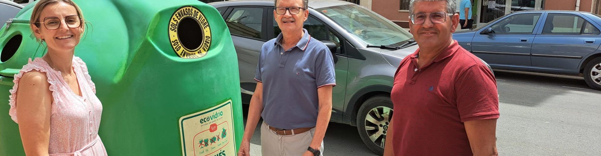 Alcalà-Alcossebre continua augmentant la recollida d’envasos i vidre destinada al reciclatge