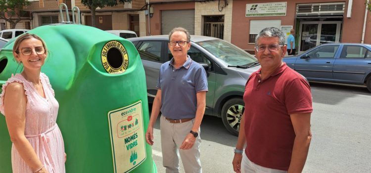 Alcalà-Alcossebre continua augmentant la recollida d’envasos i vidre destinada al reciclatge