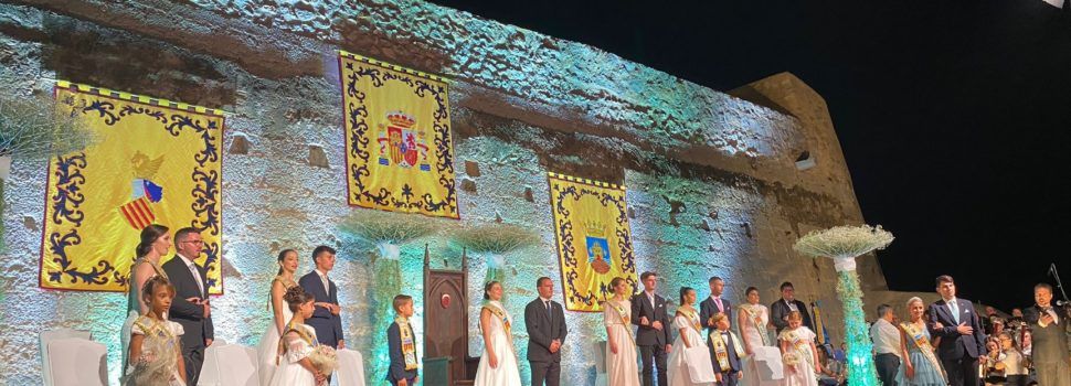 Peñíscola proclama a su Reina y Corte de Honor 2024 en un emotivo acto en el Parque de Artillería