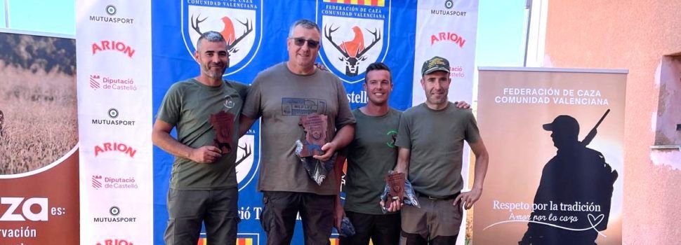 El calijó Adrián Sanz finalitza tercer en el campionat provincial amb podenc eivissenc