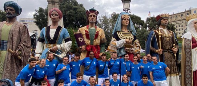 Vinaròs, a la trobada internacional de gegants de Barcelona