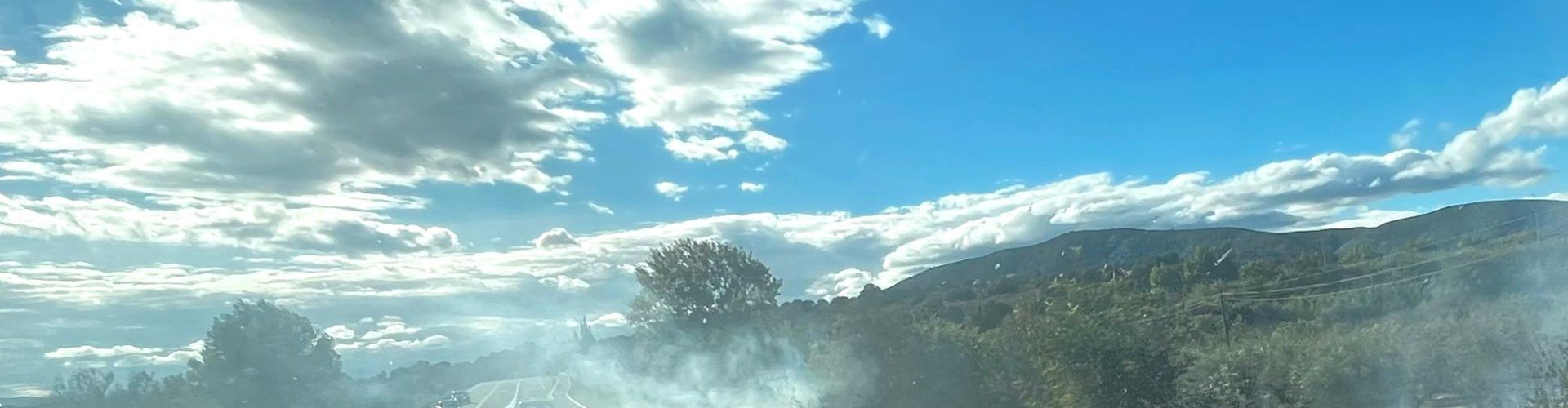 Incendi forestal pel terme de Traiguera