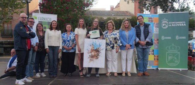 La vinarossenca Nuria Albesa conquista el primer premi del concurs de pintura ràpida d’Alovera