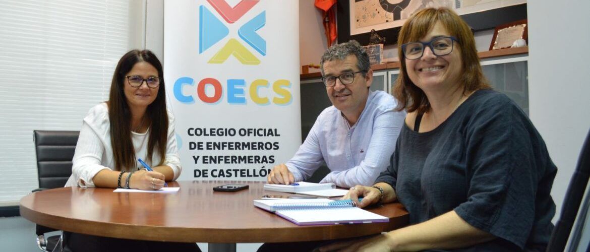 La presidenta del COECS se reúne con los directores de Enfermería de Atención Especializada y Primaria del Hospital Vinaròs