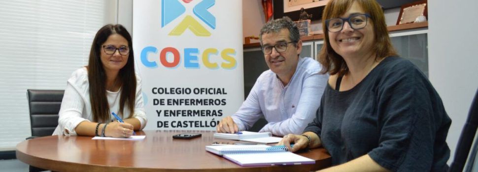La presidenta del COECS se reúne con los directores de Enfermería de Atención Especializada y Primaria del Hospital Vinaròs