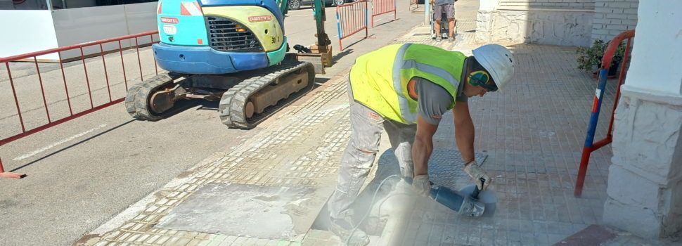Benicarló comença les obres de renovació de la xarxa d’abastiment d’aigua al barri de Sant Bartomeu