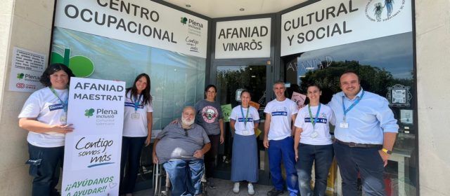 Carrefourt colabora con AFANIAD Vinaròs, en su “Dia de la Buena Gente”, para hacer más visible su tienda solidaria