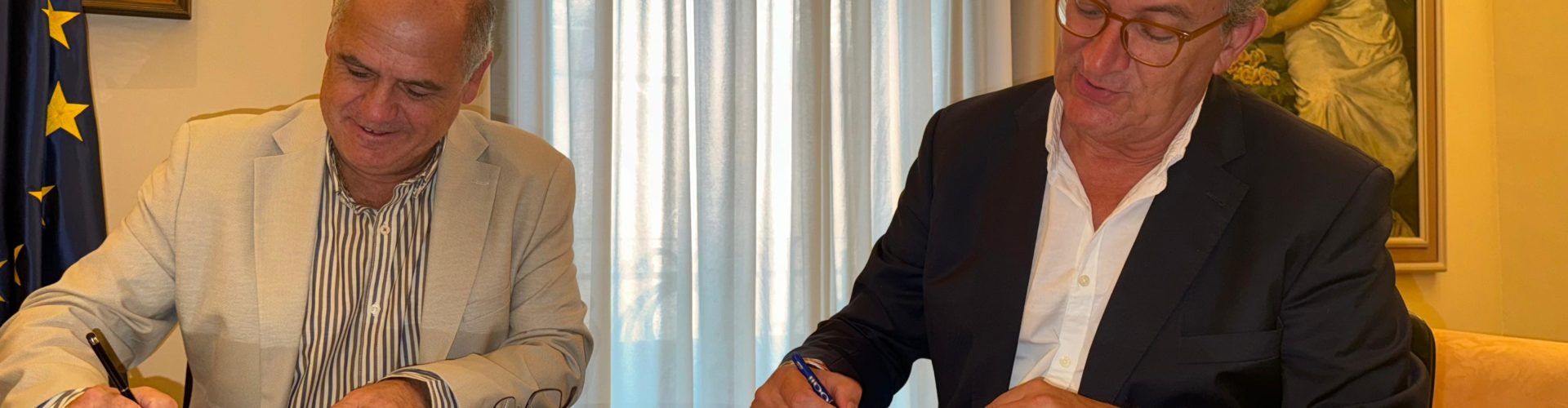Benicarló signa amb la Conselleria de Medi Ambient el conveni per al manteniment de la Basseta del Bovalar