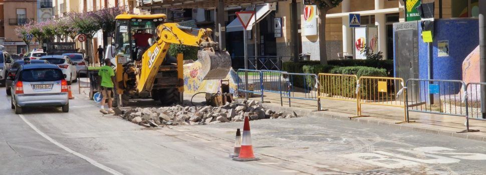 Comença  l’adequació de la parada de bus del carrer de Sant Cristòfol