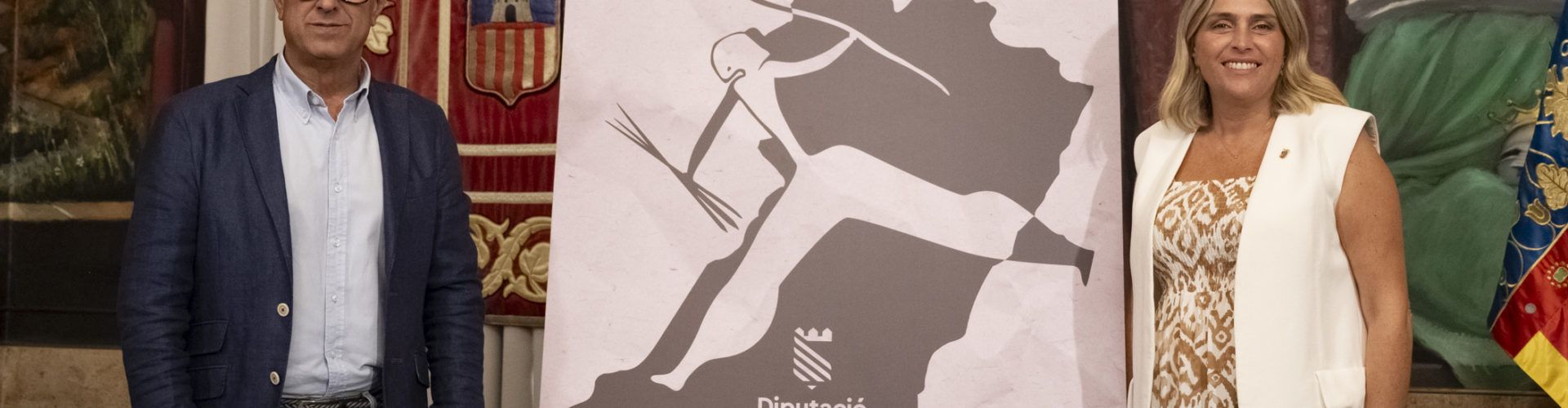 El nou cartell del Dia de la Província “fusiona elements culturals i geogràfics” com destaca la presidenta de la Diputació