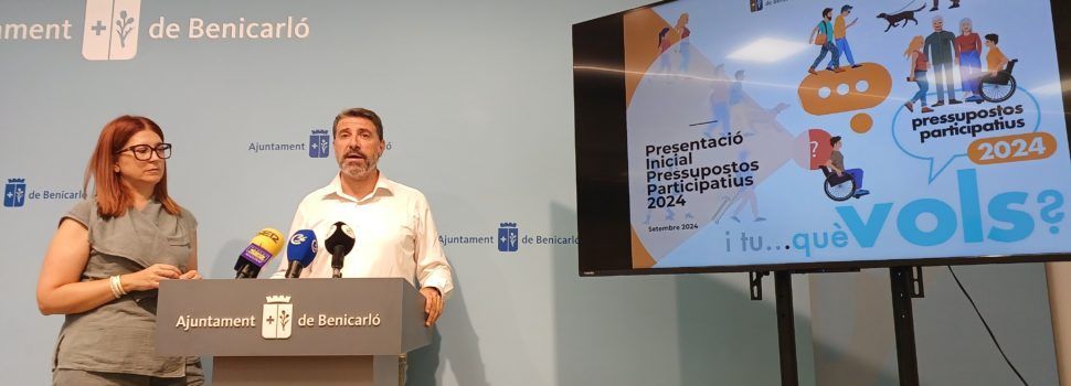Arranca una nova edició dels pressupostos participatius de Benicarló