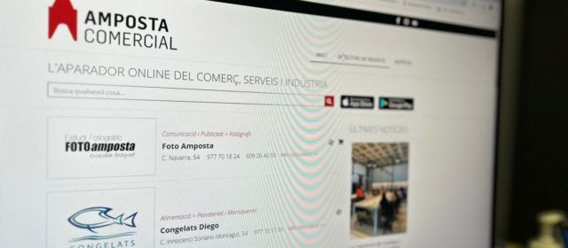 L’Ajuntament renova la web Amposta Comercial per donar a conèixer els negocis de la ciutat