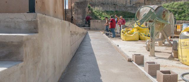Morella instal·la rampes per fer accessibles l’Escola Infantil i l’Escola de Música