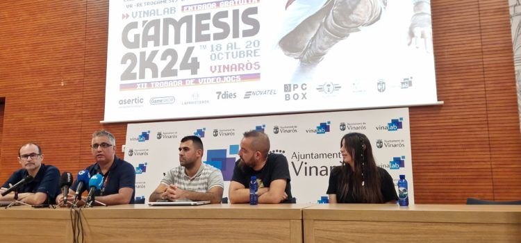 Presentació de la XII Trobada de videojocs Gámesis
