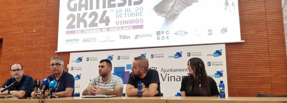 Presentació de la XII Trobada de videojocs Gámesis