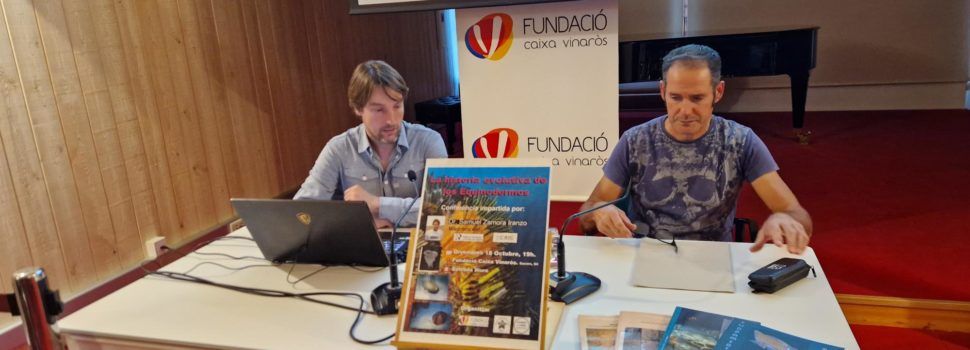 “La historia evolutiva de los equinodermos”, conferència de Samuel Zamora