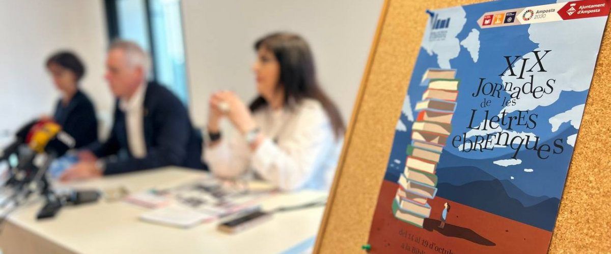 Les Jornades de les Lletres Ebrenques programen una vintena d’activitats a la Biblioteca Comarcal Sebastià J. Arbó d’Amposta