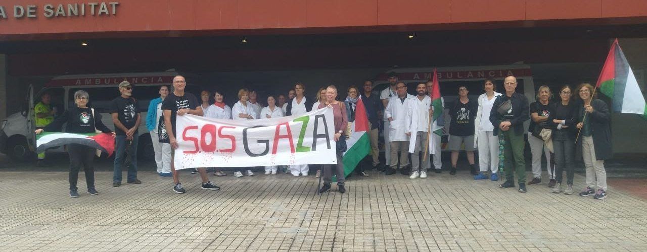 Solidaritat dels sanitaris amb Palestina