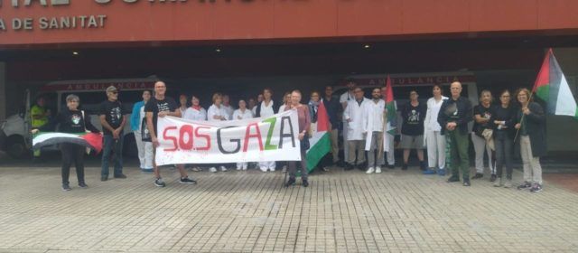 Solidaritat dels sanitaris amb Palestina