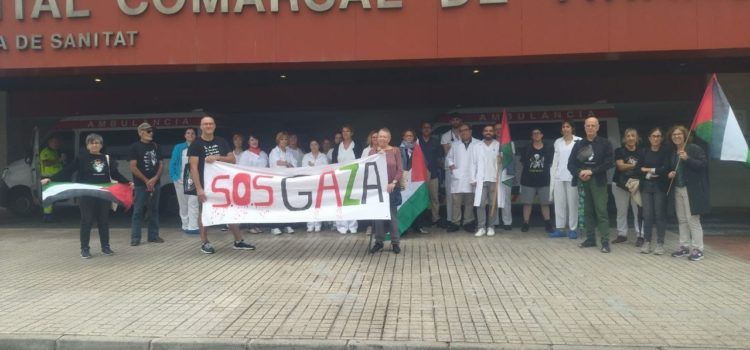 Solidaritat dels sanitaris amb Palestina