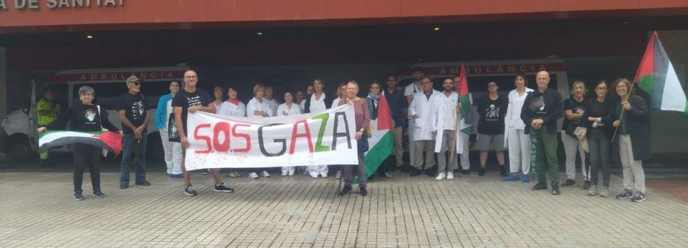 Solidaritat dels sanitaris amb Palestina