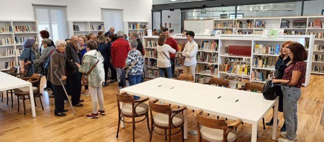 Fotos de la inauguració de la reforma de la Biblioteca Comarcal d’Amposta