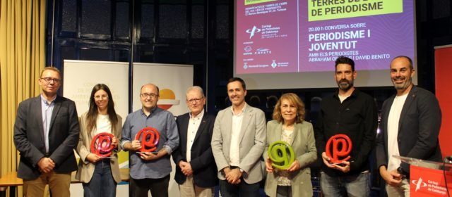 Lliurats els premis de periodisme atorgat per la Demarcació de Terres de l’Ebre del Col·legi de Periodistes de Catalunya