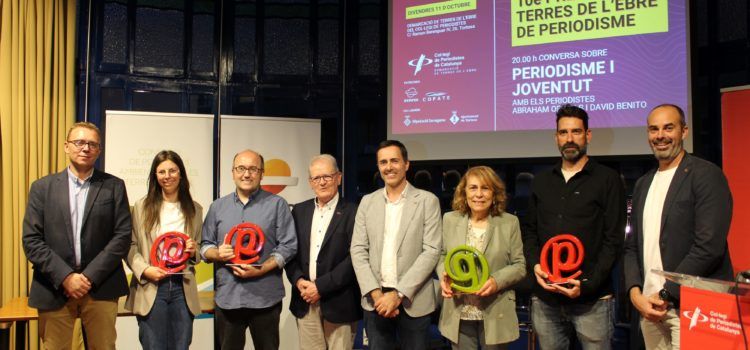 Lliurats els premis de periodisme atorgat per la Demarcació de Terres de l’Ebre del Col·legi de Periodistes de Catalunya