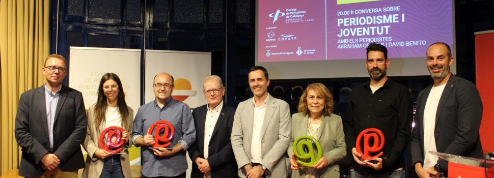 Lliurats els premis de periodisme atorgat per la Demarcació de Terres de l’Ebre del Col·legi de Periodistes de Catalunya