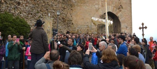 La Rogativa de baixada de la Mare de Déu de Vallivana posa punt final al 55 Sexenni