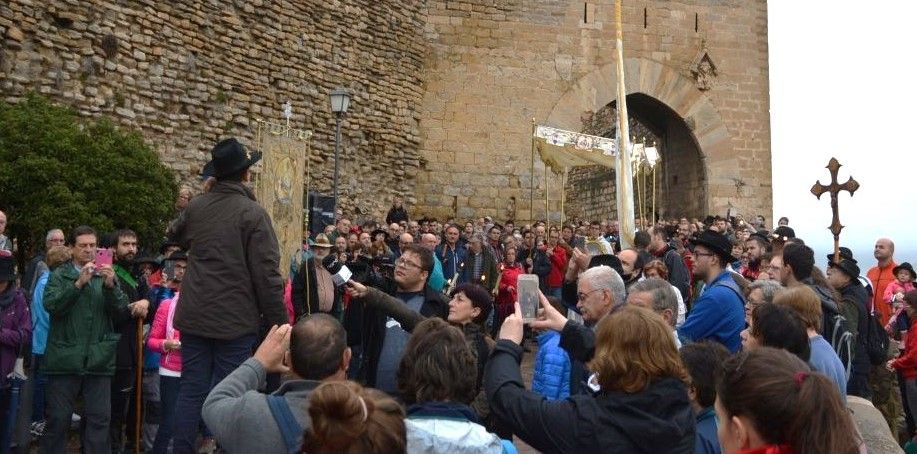 La Rogativa de baixada de la Mare de Déu de Vallivana posa punt final al 55 Sexenni