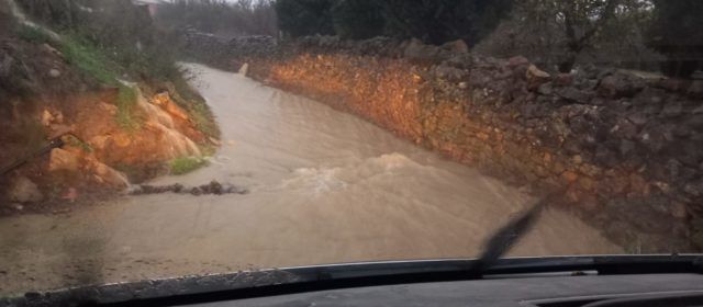 L’Ajuntament de Benassal demana precaució davant les fortes pluges i la previsió de noves precipitacions