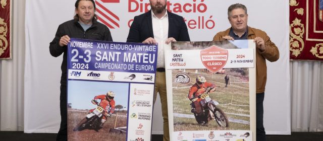 Sant Mateu acollirà el Campionat d’Europa i d’Espanya de TT Clàssic i Enduro Infantil